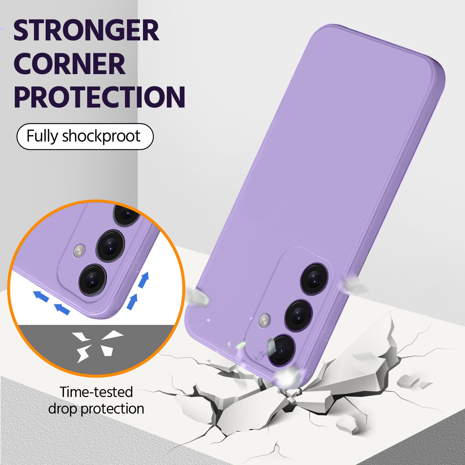CRAVEN Cover per Huawei Honor X8a, Colore Gradiente Custodia Silicone