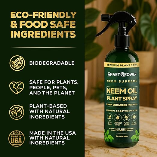 Neem Oil Spray para Plantas - Mezcla Botánica 8 oz miniatura 4