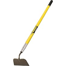 Truper TruPro 6-Inch Forged Garden Hoe, 60-Inch Professional Fiberglass Handle with 9-Inch Cushion Grip, Heavy-Duty Agricultural Cultivating and Weeding Azadon Model 30012 / ATJ-F