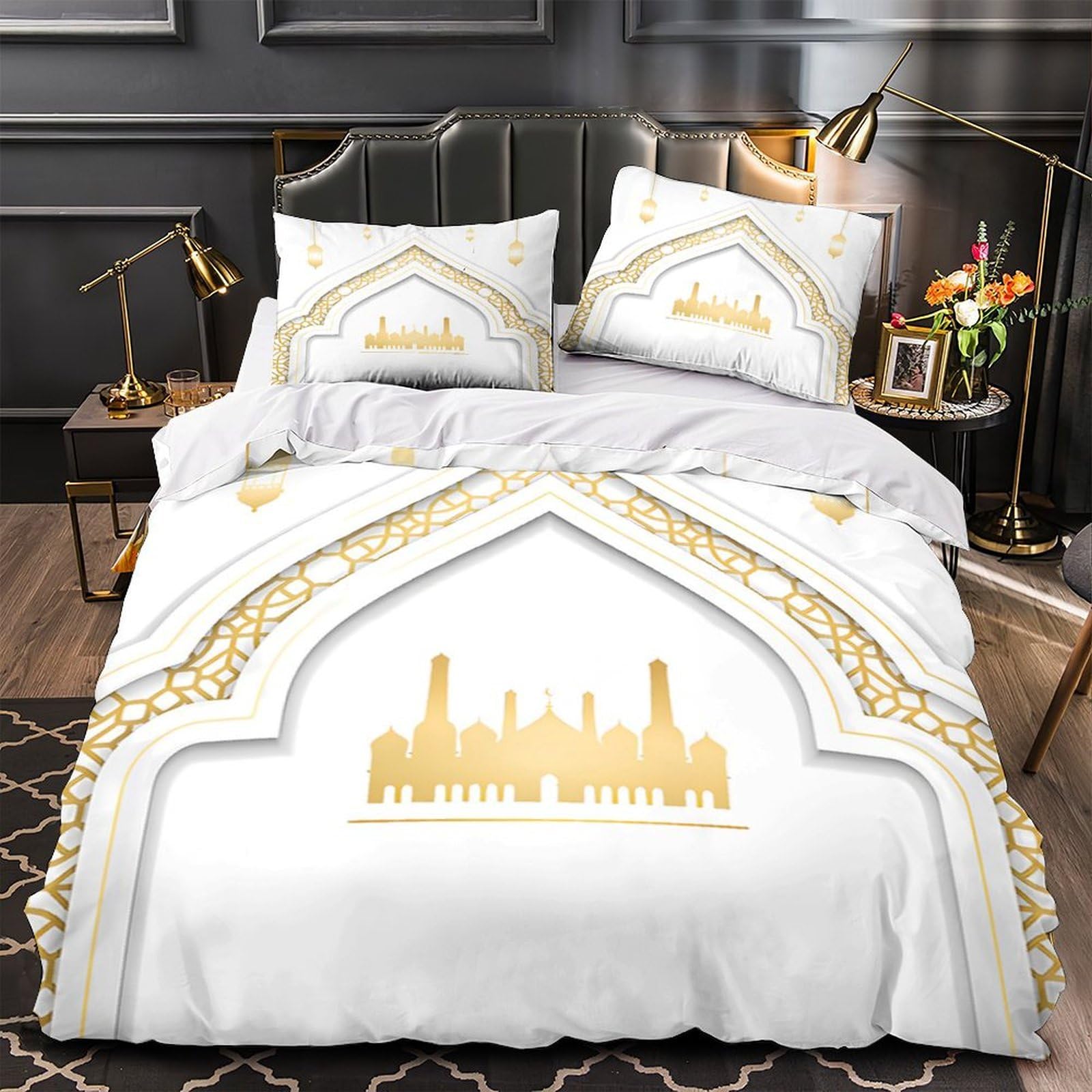 Housse de couette décorative pour créer un cocon oriental chez soi
