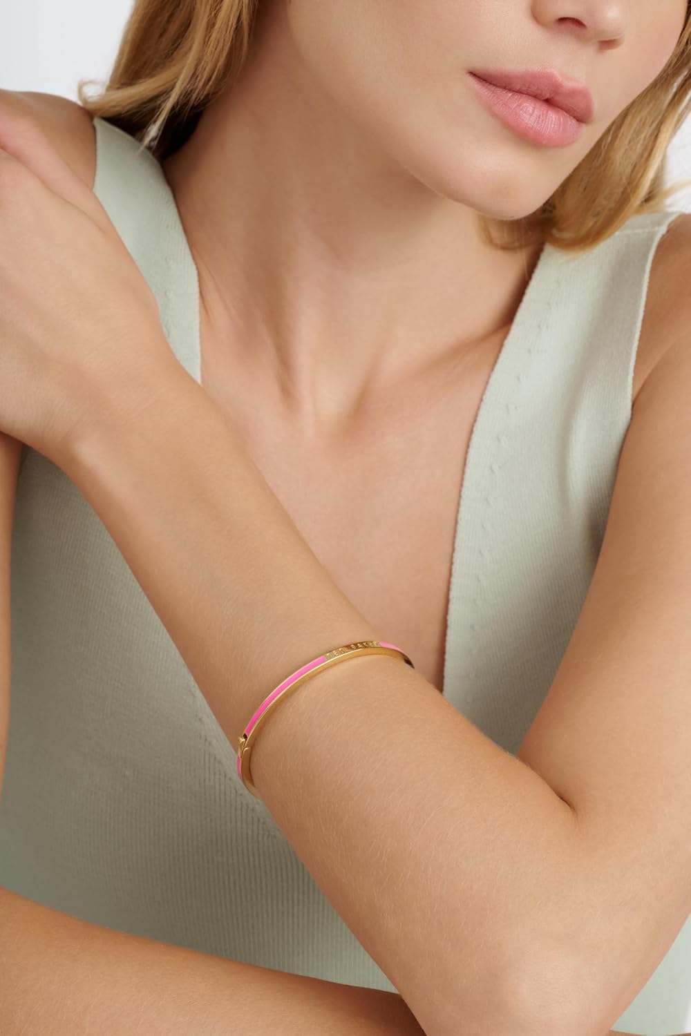 Ted Baker London Roley Classic Color Enamel Slim Bangle for Women