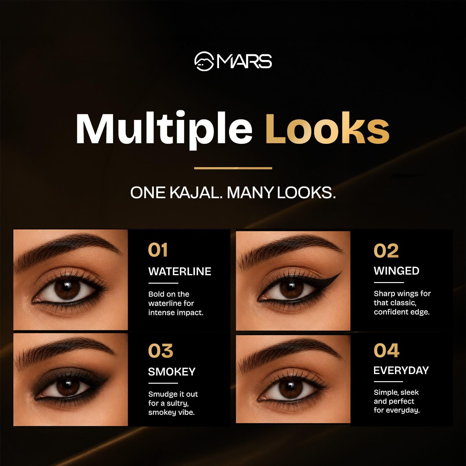 MARS Kohl of Fame: 12-Hour Long Lasting Kajal Liner -7