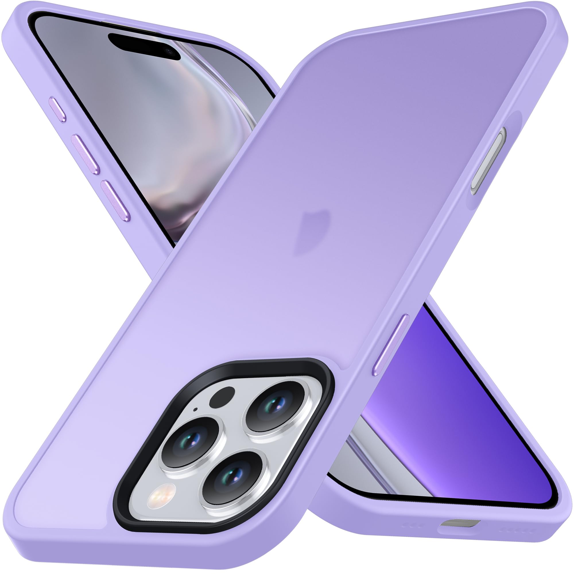 Coque iPhone 16 Pro silicone noir mat antichoc et translucide rigide
