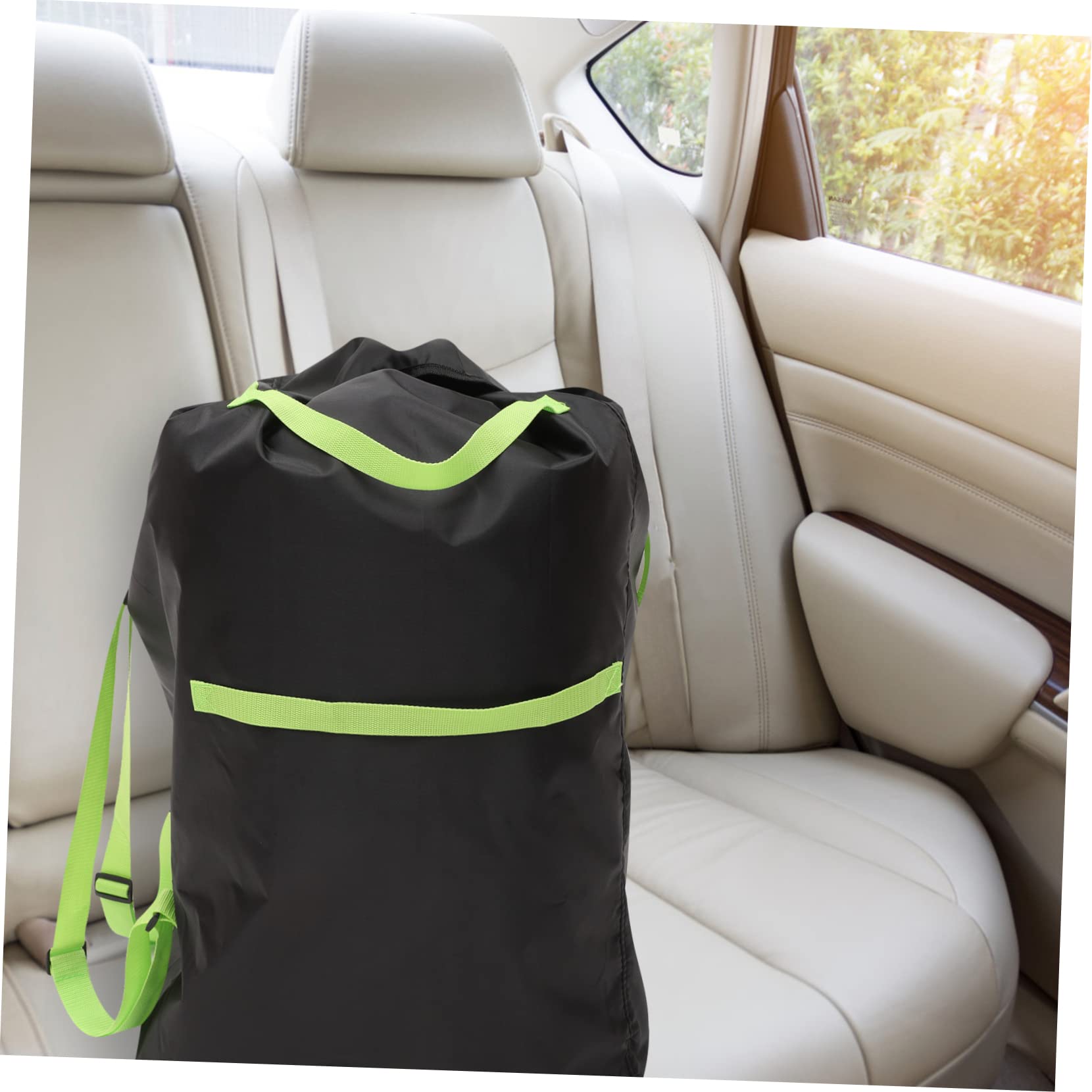 Sosoport Bolsa de Viaje para Cochecito Doble Negra Oxford para Avión
