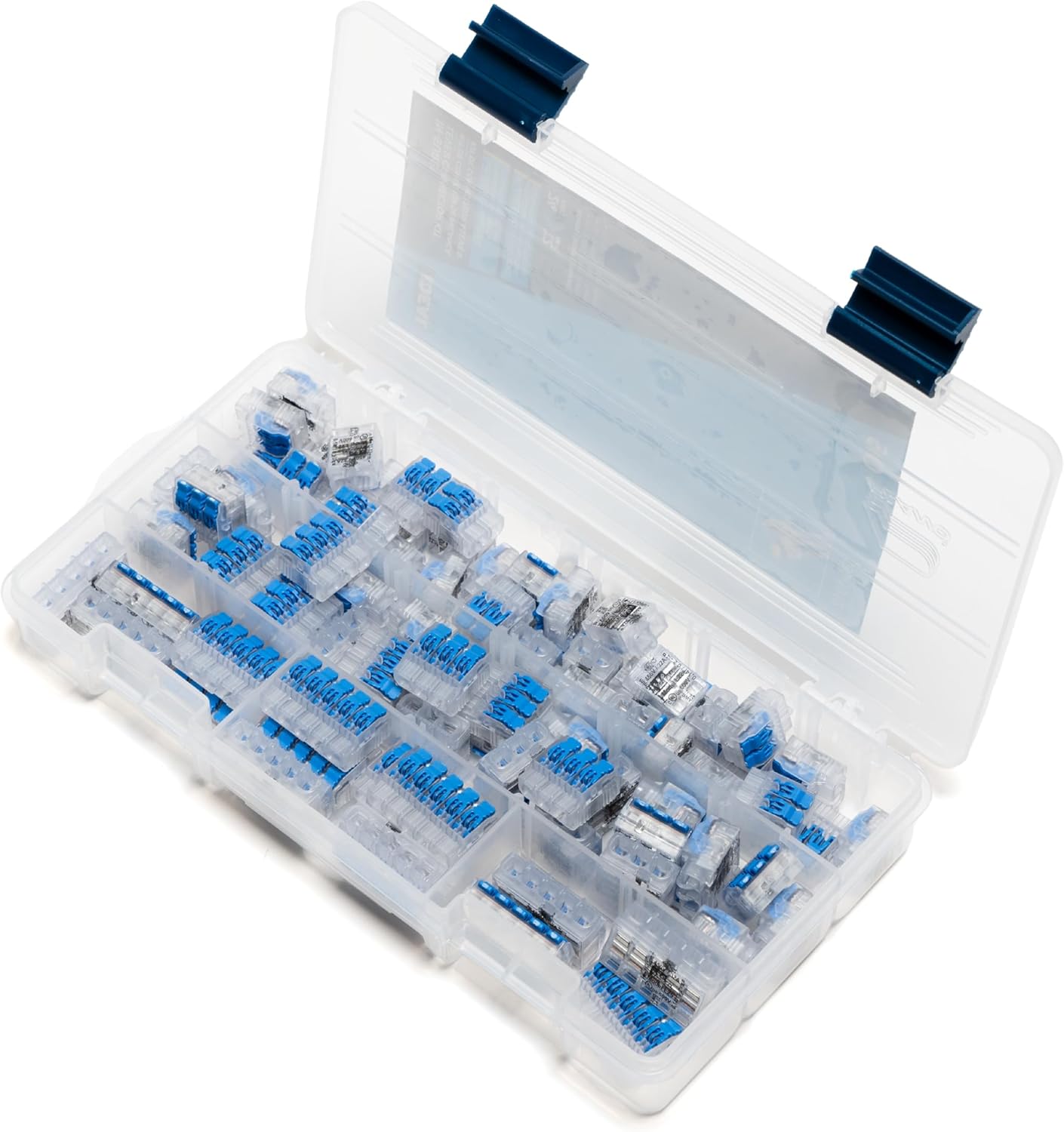 Ideal Electrical 30-1012 InSure 90 pc 12 AWG Lever Connector Kit (90 Lever Wire Connectors)