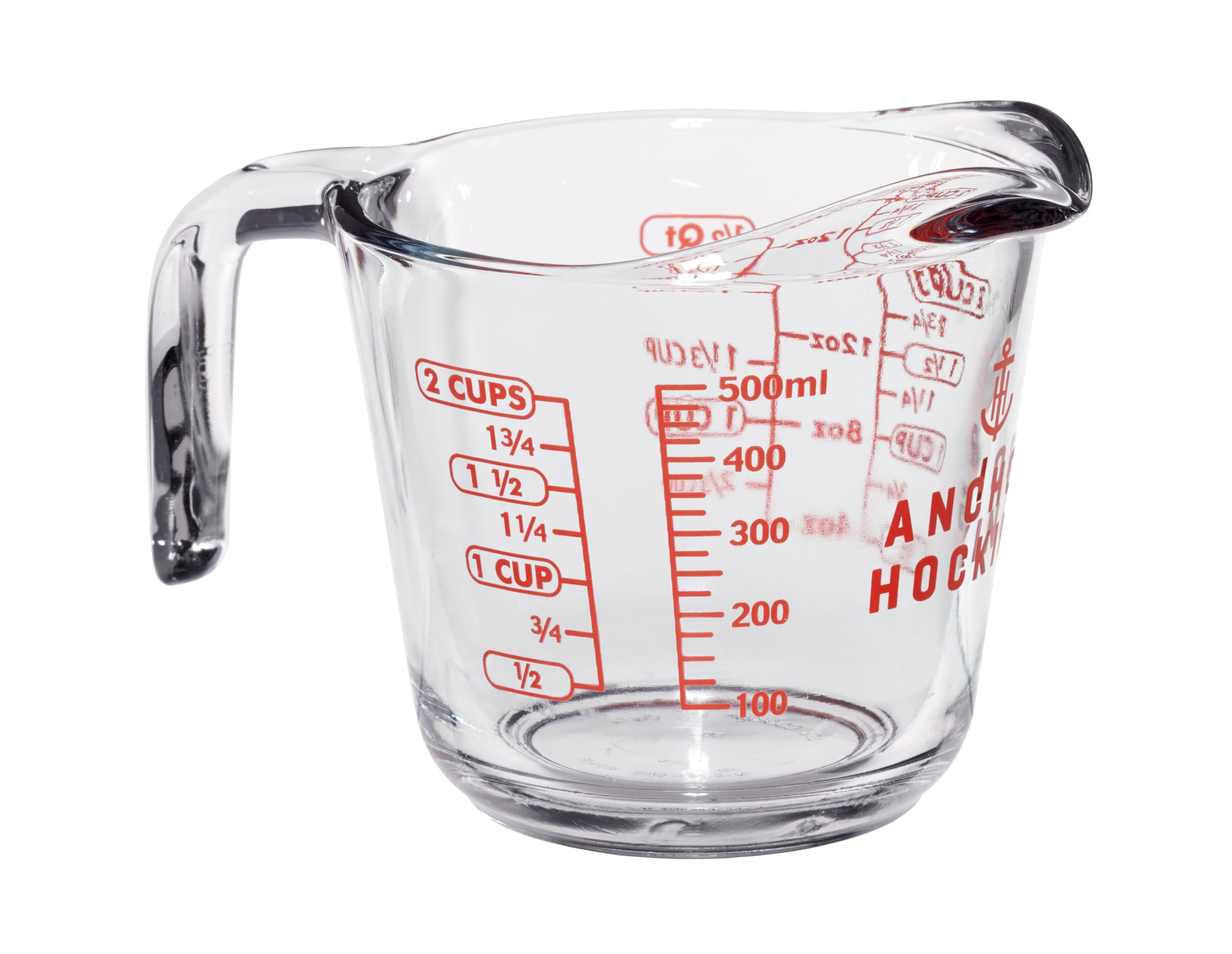16 Oz Measuring Cup by Anchor Hocking – 16 ounces, Glass, Clear, Model 55177OL13