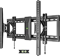 Vista 9 de USX Mount Soporte de pared para TV de movimiento completo para televisores de 37 a 82 pulgadas, soporte de pared giratorio e inclinable para TV