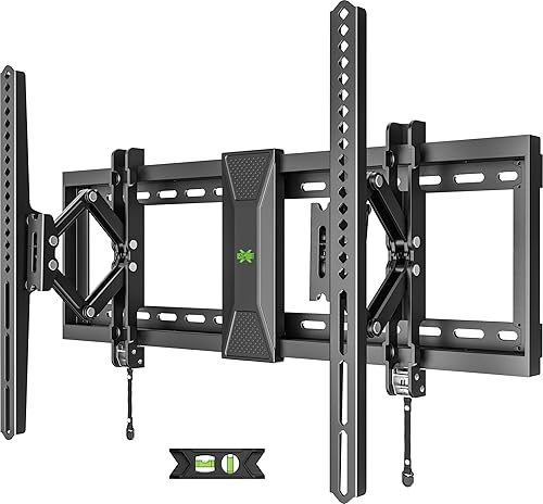 Miniatura 9 de USX MOUNT - Soporte de pared para TV de montaje fijo y resistente para televisores planos de 65-100 pulgadas, carga máxima de 200 libras, soporte de