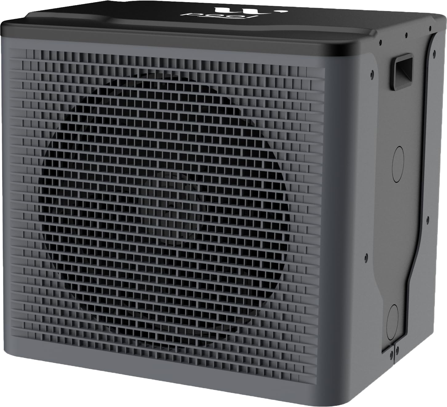 Pompa di Calore Piscina Cubo 2,5 per Piccoli Bacini fino a 15 m³, Colore Nero