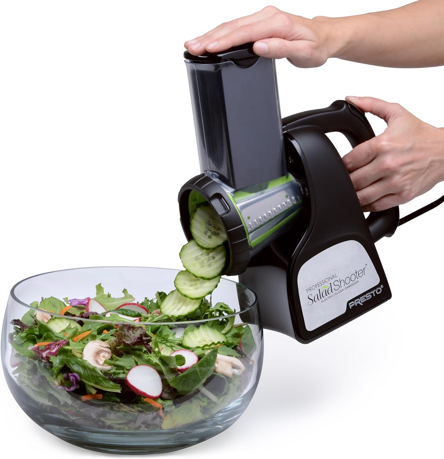 Presto 02970 Professional SaladShooter Electric Slicer/Shredder
