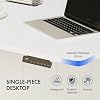 FLEXISPOT E5 Electric Standing Desk 2 Motors 3 Stage 160 * 80CM One Piece Desktop Height Adjustable Desk with Memory Smart Panel, Anti-collision System, White