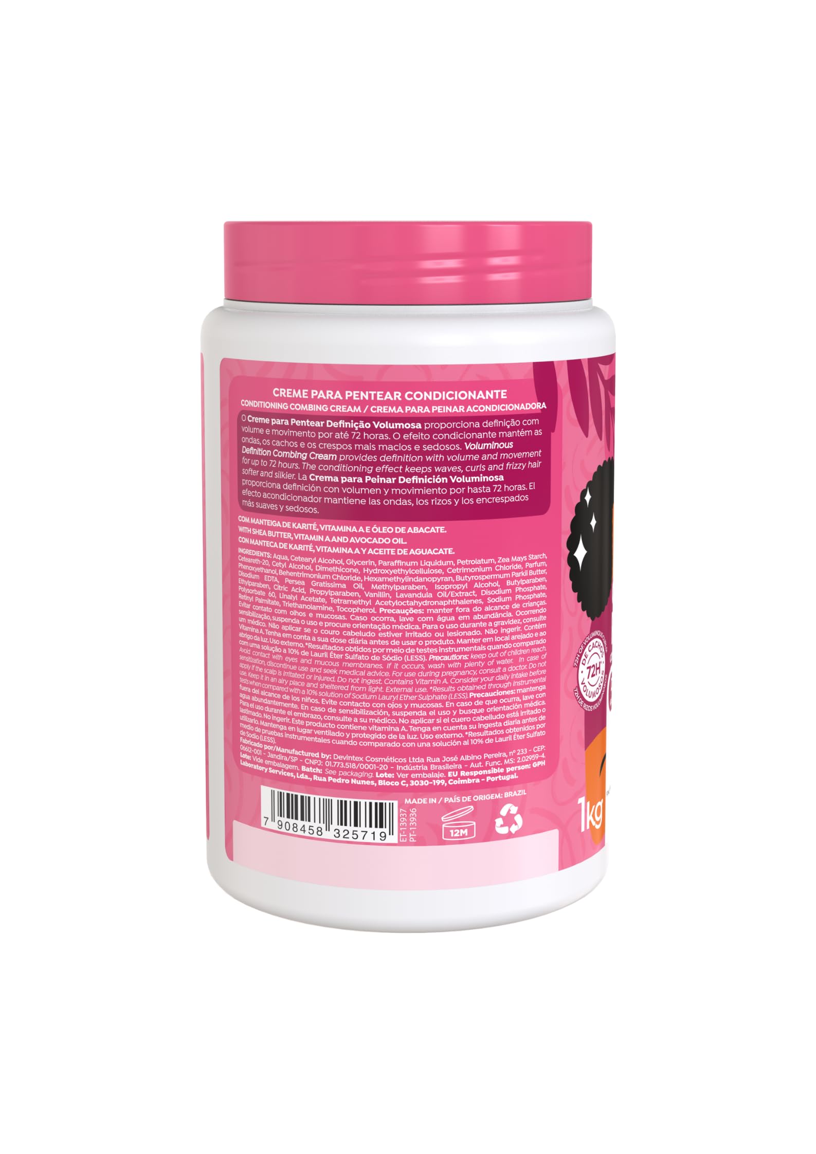 Salon Line Crème coiffante définition volumineuse 1 kg