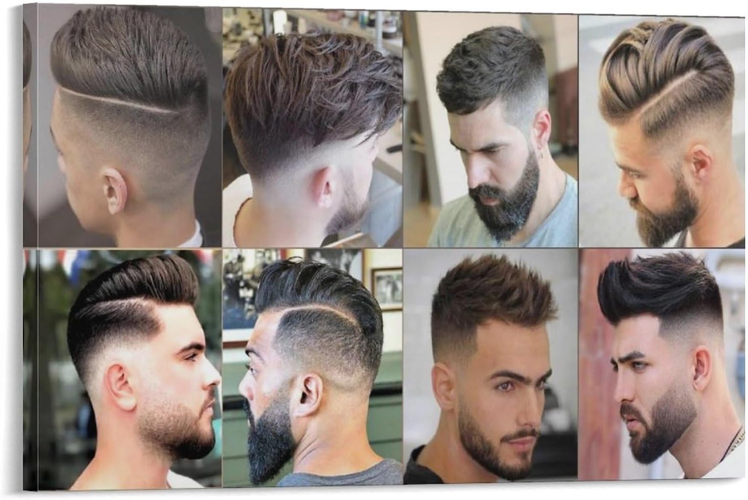 Barber Poster Barber Shop Poster Featuring Latina with