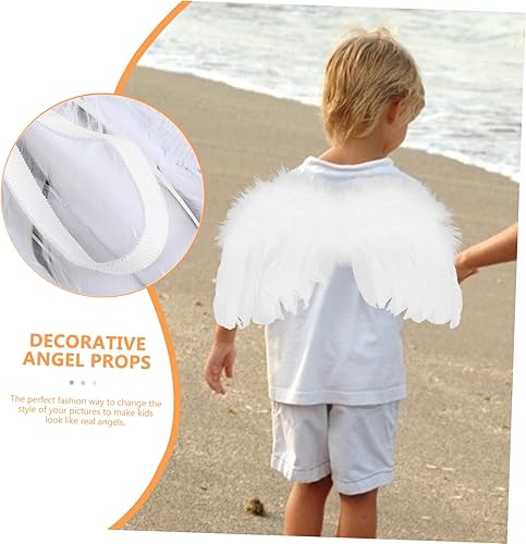 Miniatura 3 de jojofuny 1 juego de alas de Cupido Flecha Cupido Día de San Valentín Cupido disfraz de Cupido arco y accesorio de ala de ángel diadema para bebé,