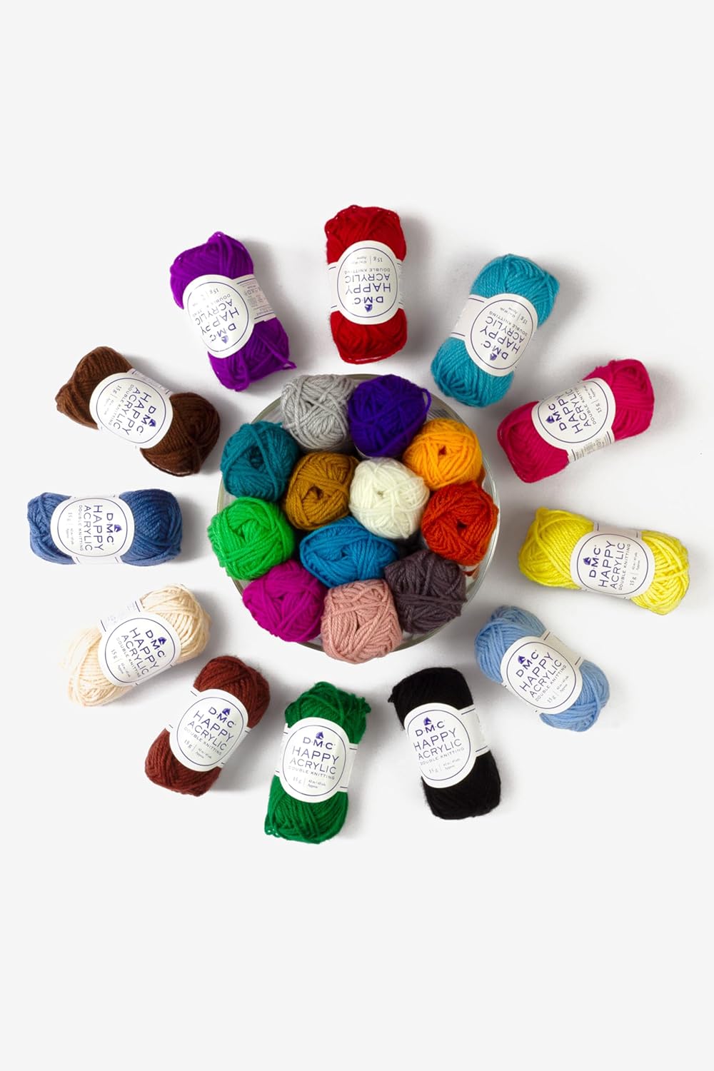 DMC Acrylic Yarn Box - 50 Count