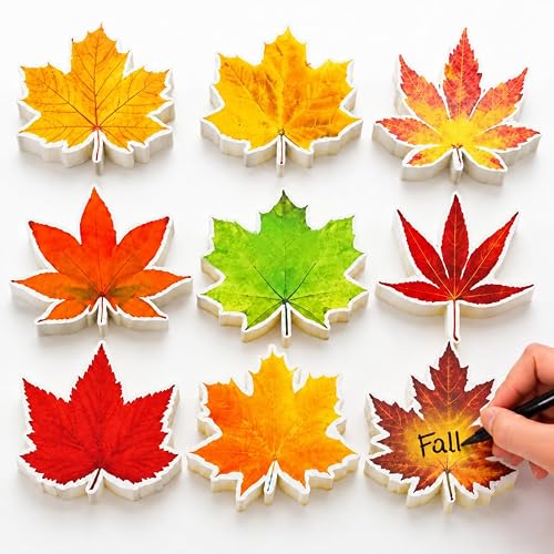 Ferraycle 198 Pcs Fall Bulletin Board Decorations Fall Leave Cutout