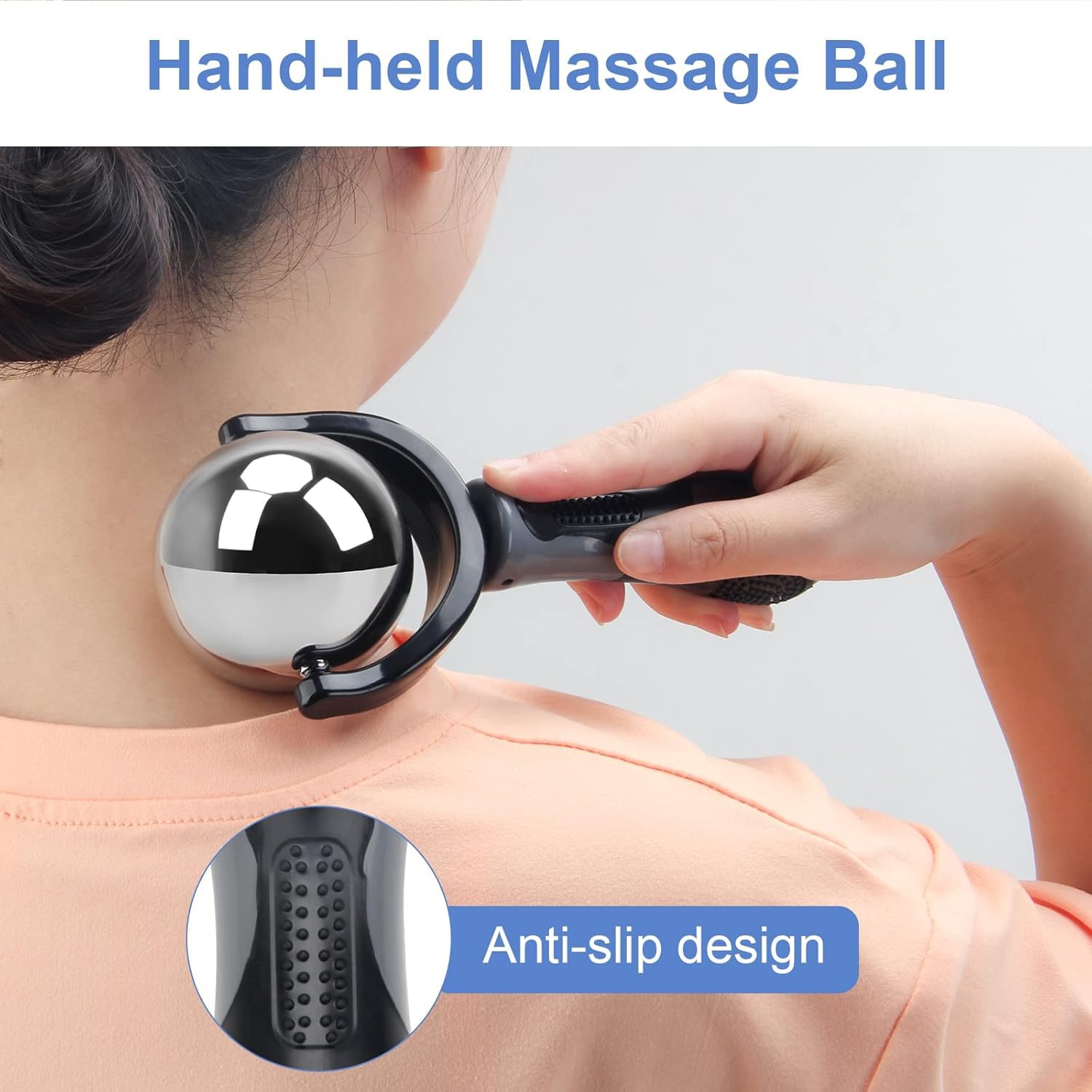 Hehari Pain Relief Massage Ball Roller- Snow cold and hot for deep tissue Hehari Pain Relief Massage Ball Roller- Snow cold and hot for deep tissue