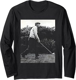 American Golfer Arnold Palmer British Open Troon 1962 Long Sleeve T-Shirt