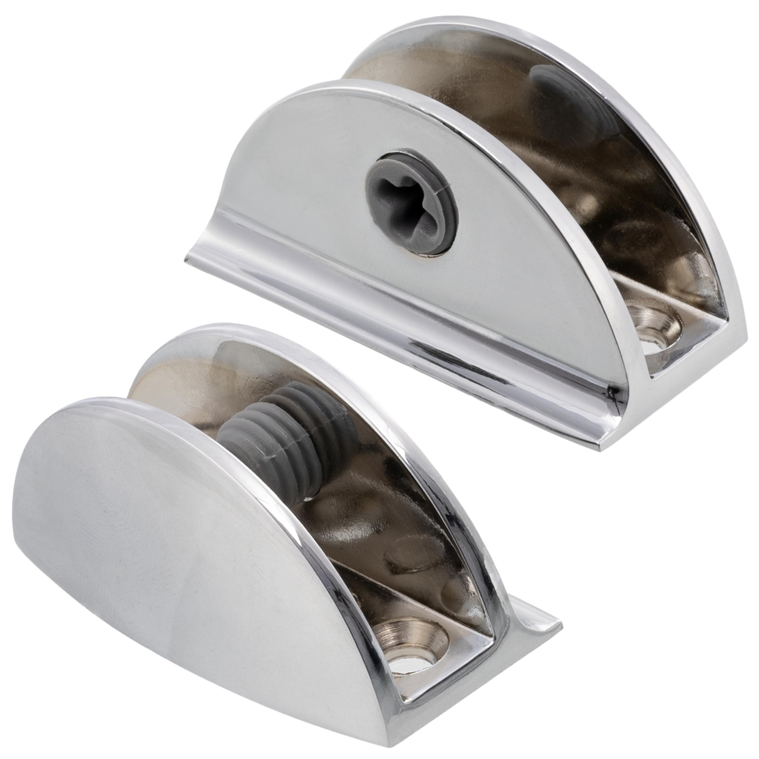 16 Pinces En Acier Inoxydable 304 Pour Verre Carré Pour Tubes Carrés Plats Et Balustrades En
