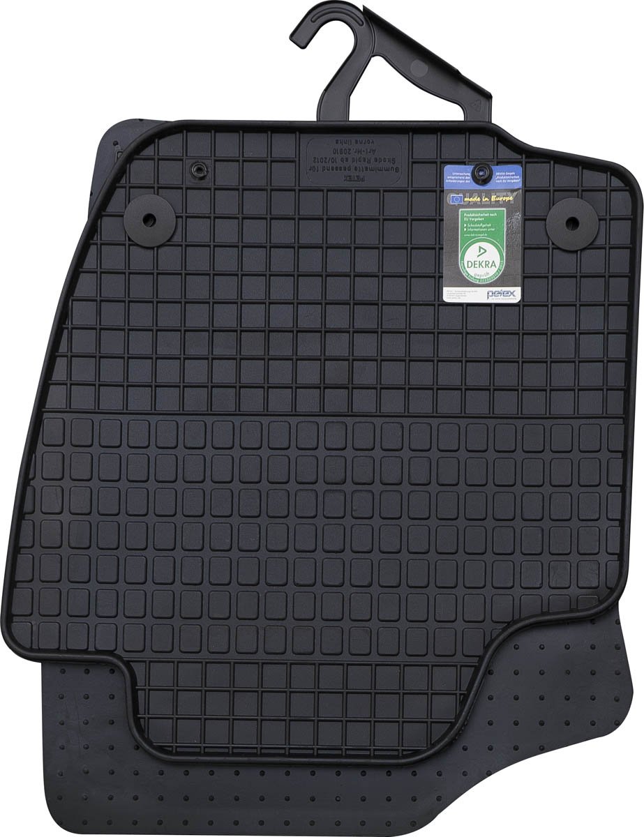 Petex 20910 Rubber Mats, Set of 4