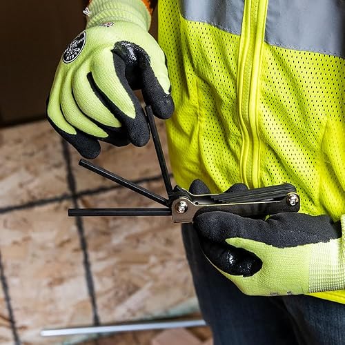 Miniatura 8 de Klein Tools 70580Conjunto de seis llaves hexagonales plegables