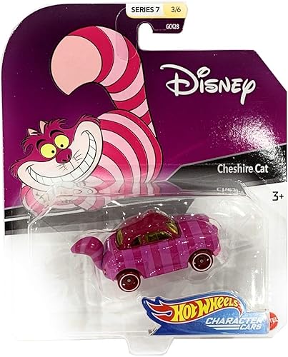 Hot Wheels Disnery Pixar Character Cars Series 7-164 Escala Cheshire Cat Vehículo 36