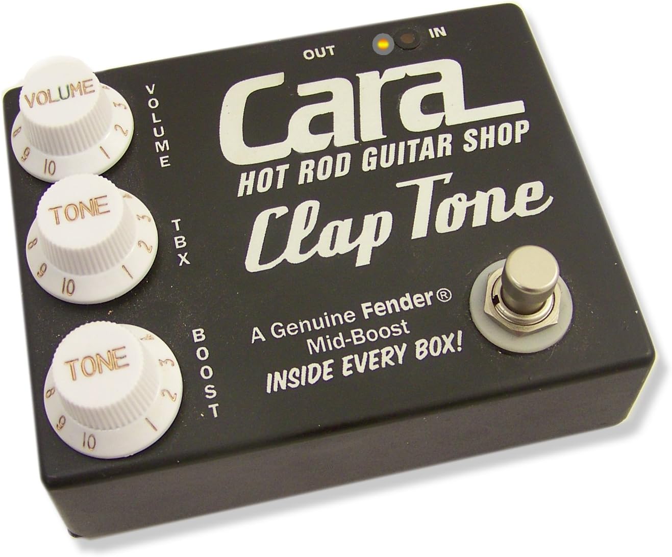Claptone - Fender Inside! - Clapton Mid-boost Guitar Pedal