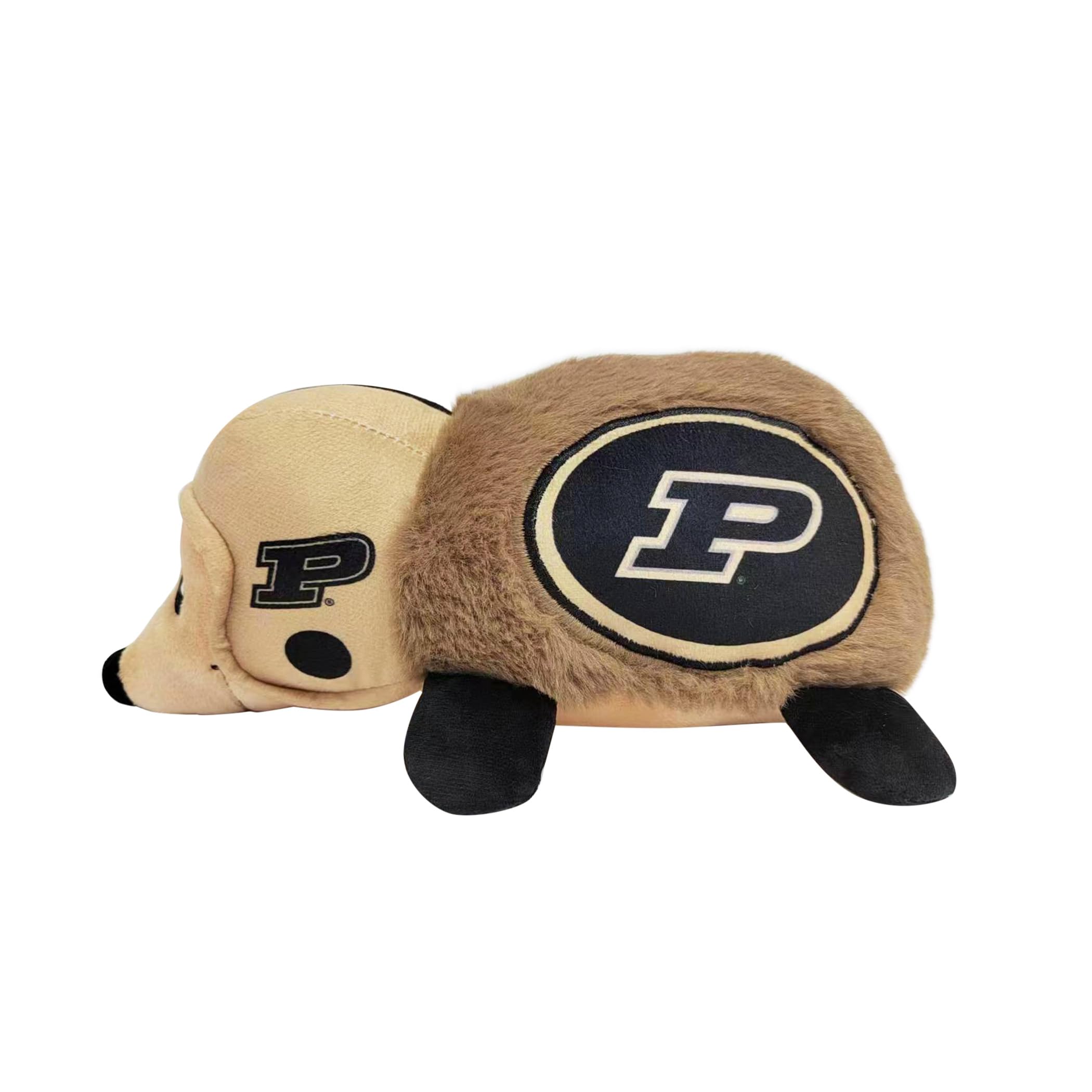 Pets FirstNCAA Purdue Boilermakers Plush Hedgehog Toy for Dogs & Cats, Cool Soft Toy for Fun and Interactive Play, Dog Chew Toy with Squeaker, Licensed Hot Toy