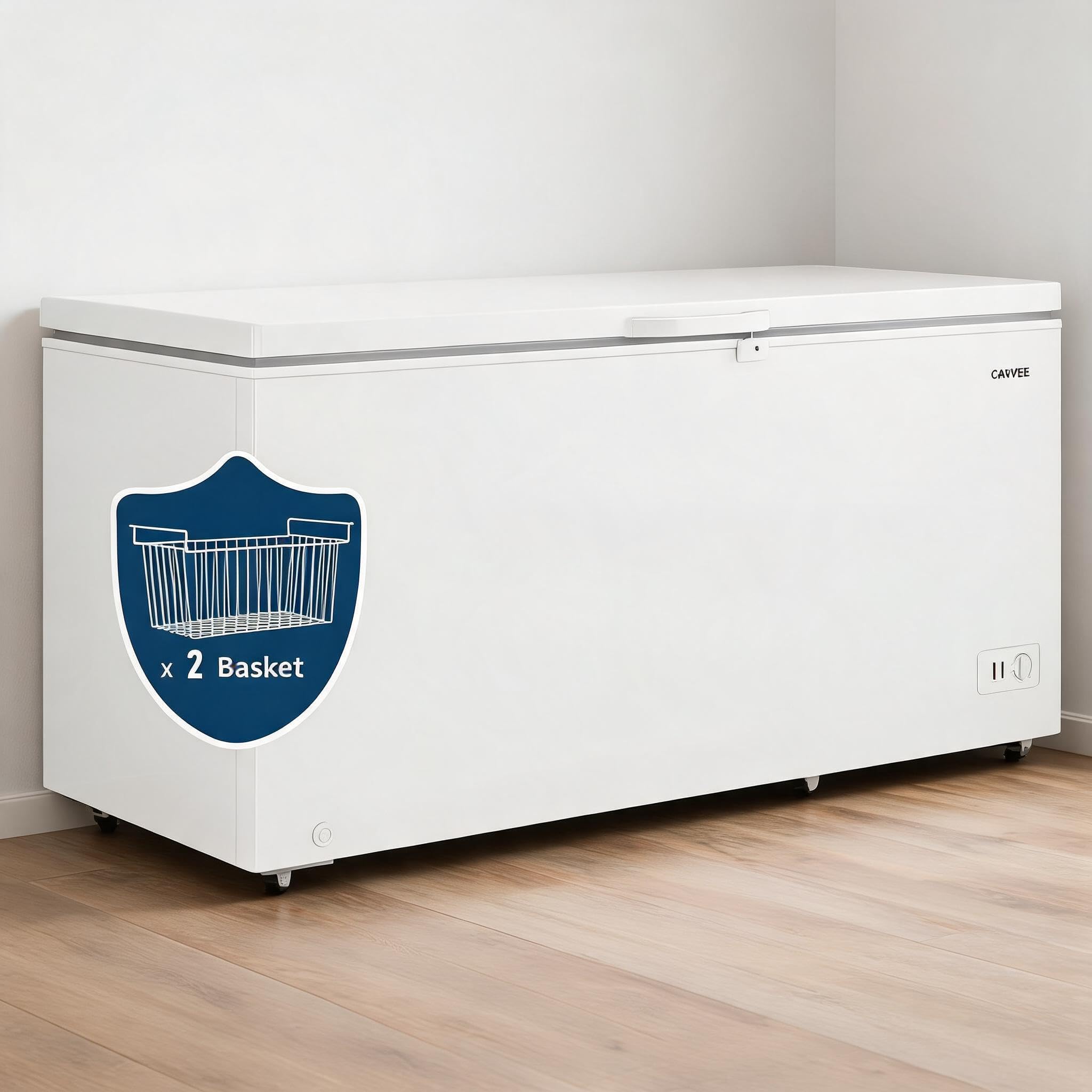 PeakPursuit c12-V9-2IodCGPy2Hh4s7gJZ 17 cu ft Chest Freezer White