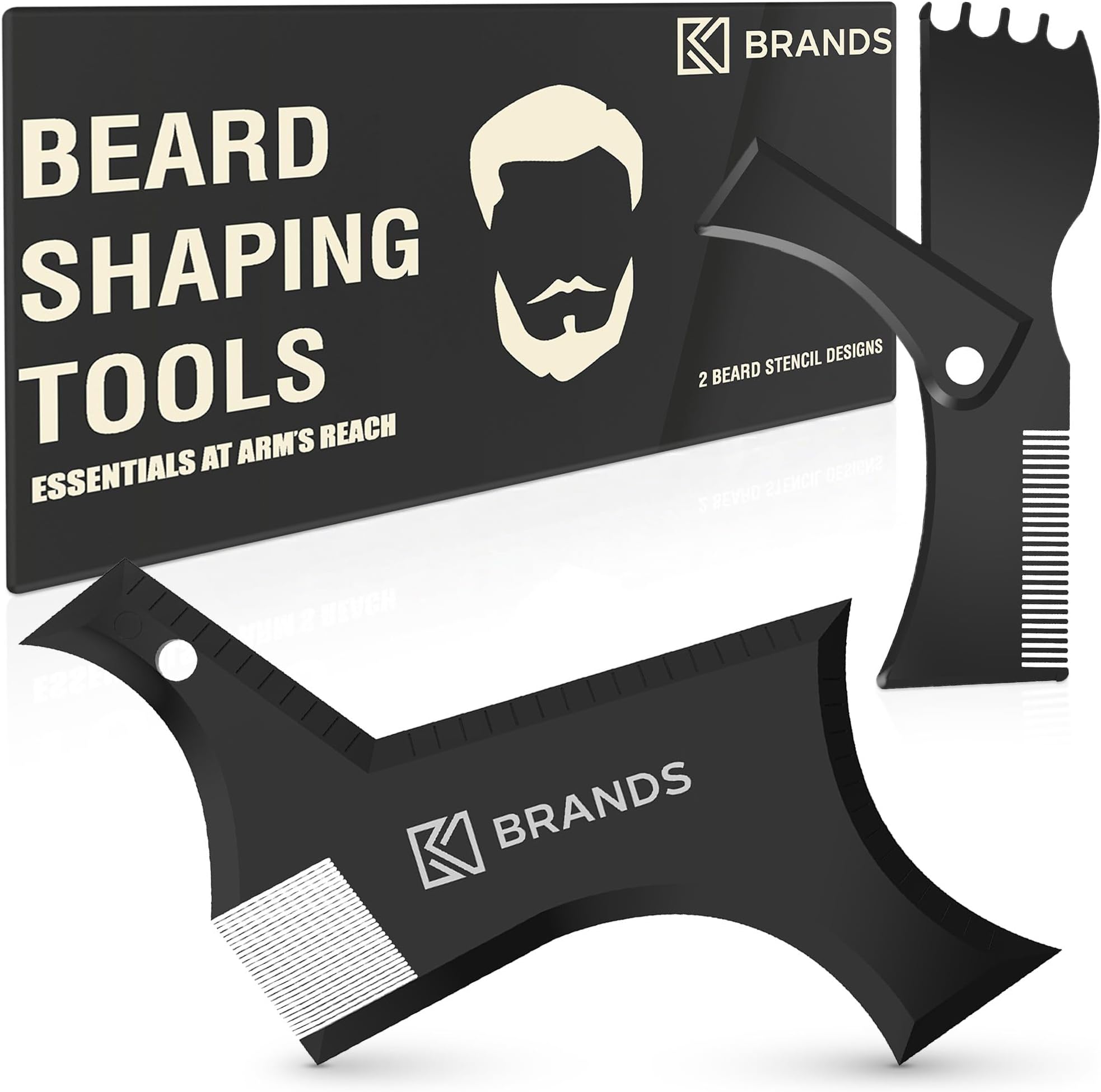 Beard Shaper Kit - Premium Lineup and Guide Tool for Precise Beard Shaping & Styling
