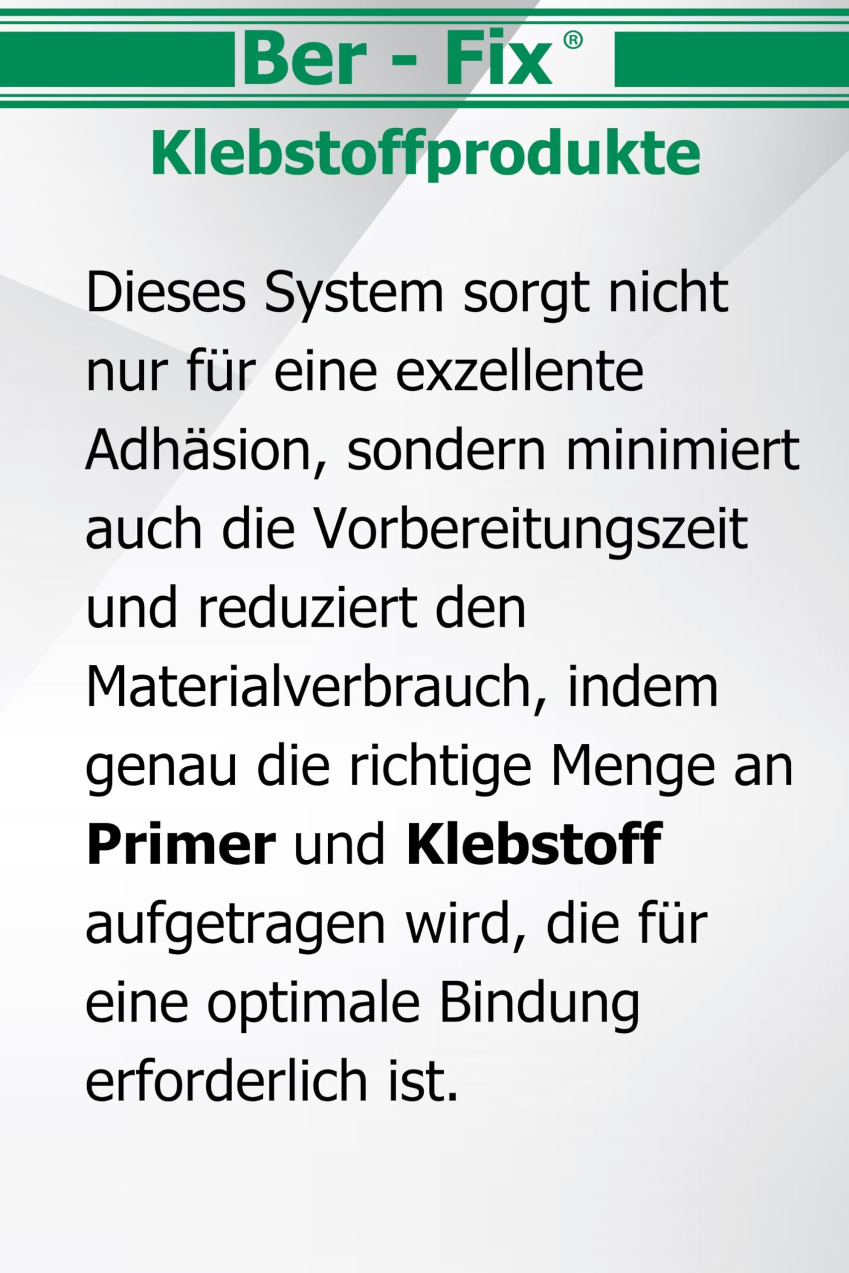 Ber-Fix PE PP PTFE Kunststoffkleber Set Feindüsen