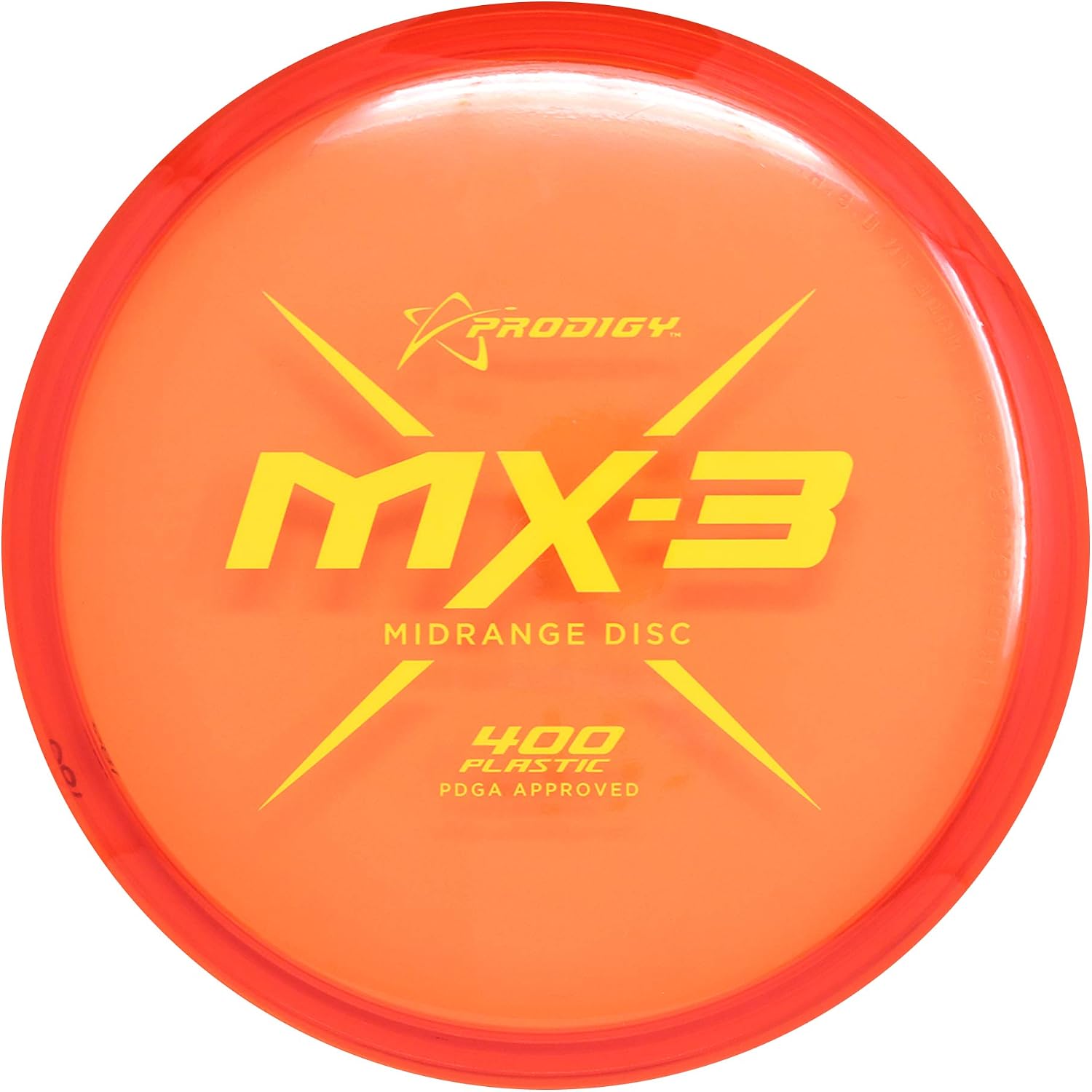 Prodigy Disc 400 MX-3 Midrange | Slightly Overstable Midrange Disc Golf Disc | Tour Quality Plastic | High-Level Controllability and Performance | (Colors May Vary)