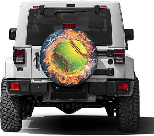 Vista 112 de Foruidea Cubierta de neumático de repuesto con estampado de huellas de perro y gato, a prueba de polvo, para remolque, RV, SUV y muchos vehículos