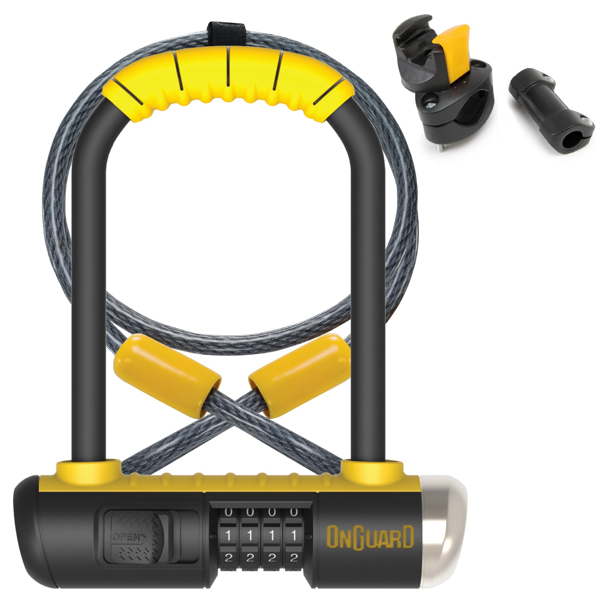 Amazon.com : OnGuard Bulldog Combo STD DT Bike U-Lock – 13 mm