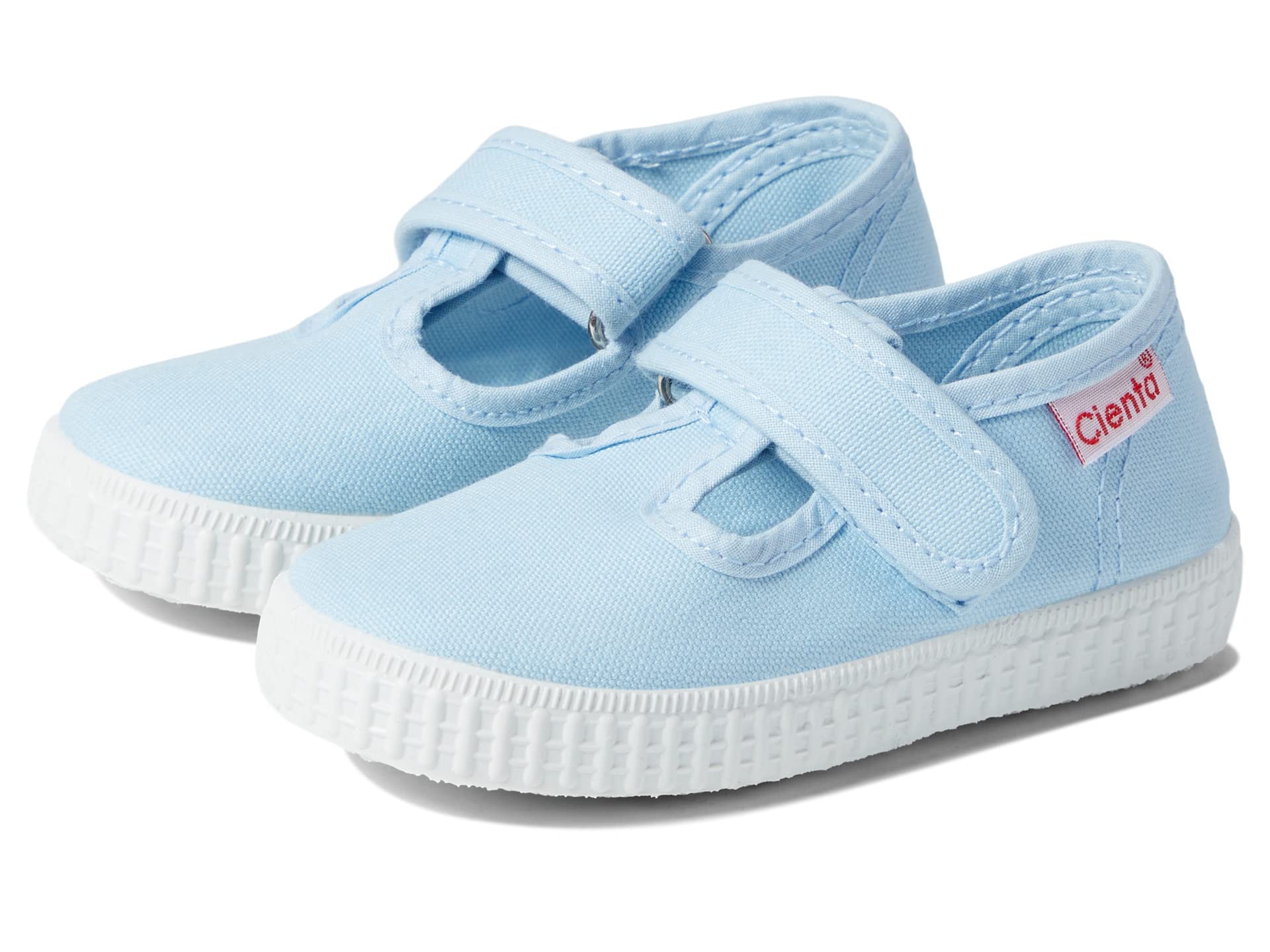 Cienta Kids Shoes 50000 (Infant/Toddler/Little Kid) Light Blue 18 (US 3 Infant) M