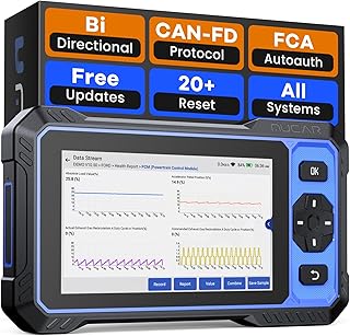 MUCAR 682 AI-Assisted OBD2 Scanner Bidirectional Scan Tool, Scanner for Car ALL System, OBD2 Scanner Diagnostic Tool with Active Test,Car Diagnostic Scanner with 20+ Reset,CAN FD & FCA SGW,Free Update