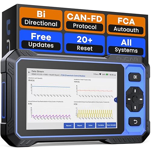 MUCAR 682 AI-Assisted OBD2 Scanner Bidirectional Scan Tool, Scanner for