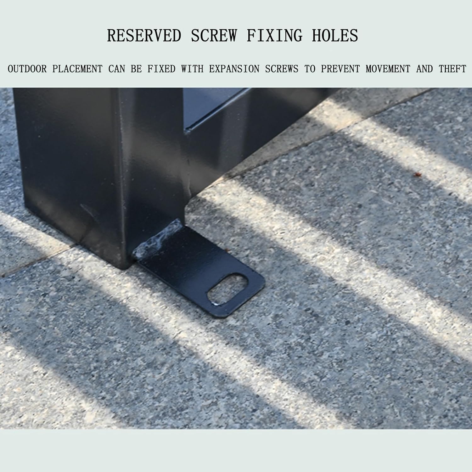 Outdoor Park Chairs, Solid Wood Backrests, Outdoor Square Leisure Benches, Galvanized Playground Community Indoor Rest Long Benches(100 * 40cm(39.37 * 15.75in))