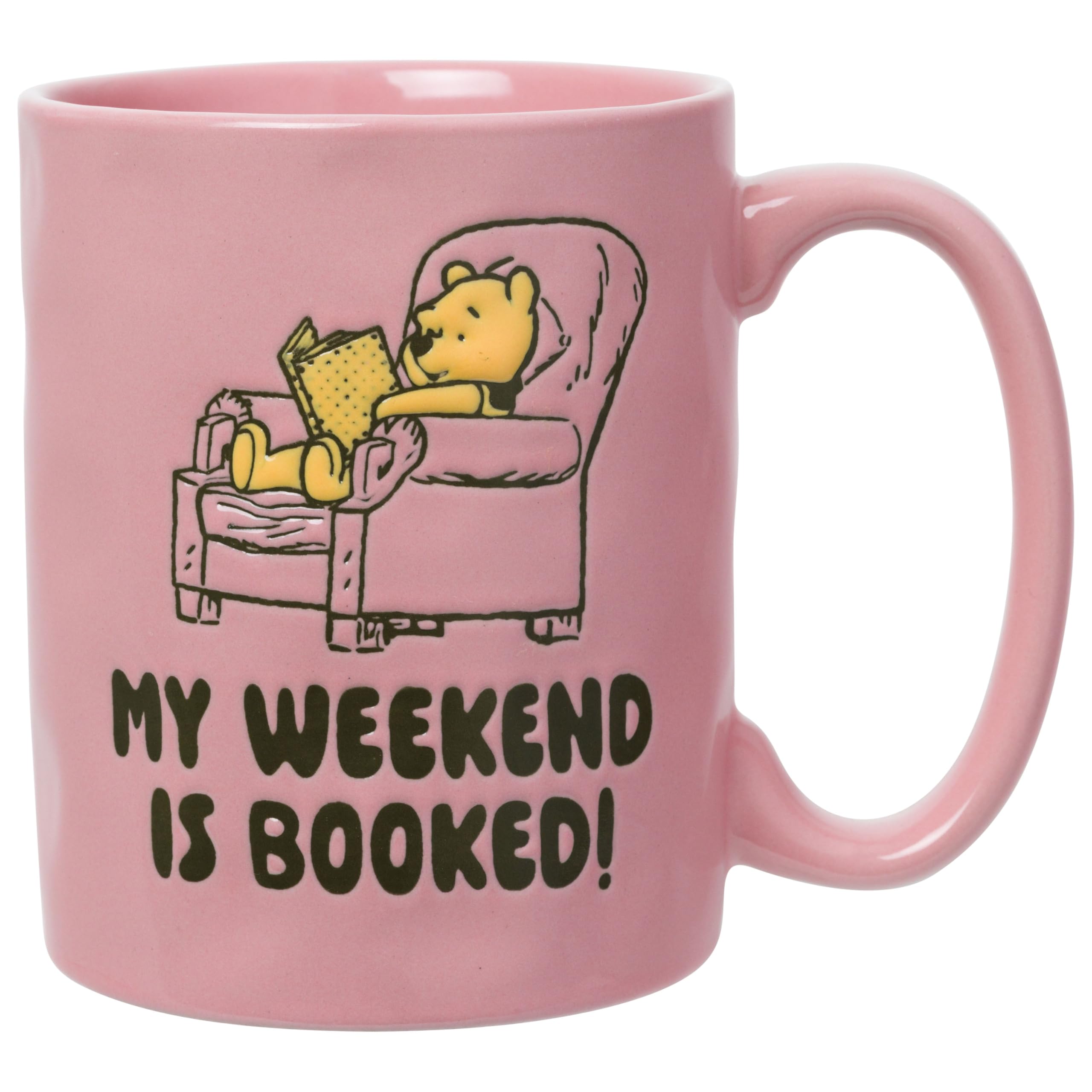 Amazon.com | Silver Buffalo Disney Winnie the Pooh My Weekend is