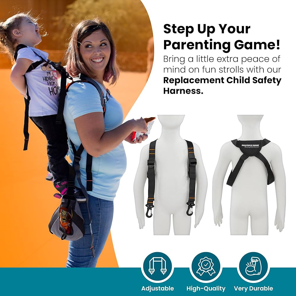 Piggyback Rider Child Safety Harness : Amazon.co.uk: Baby