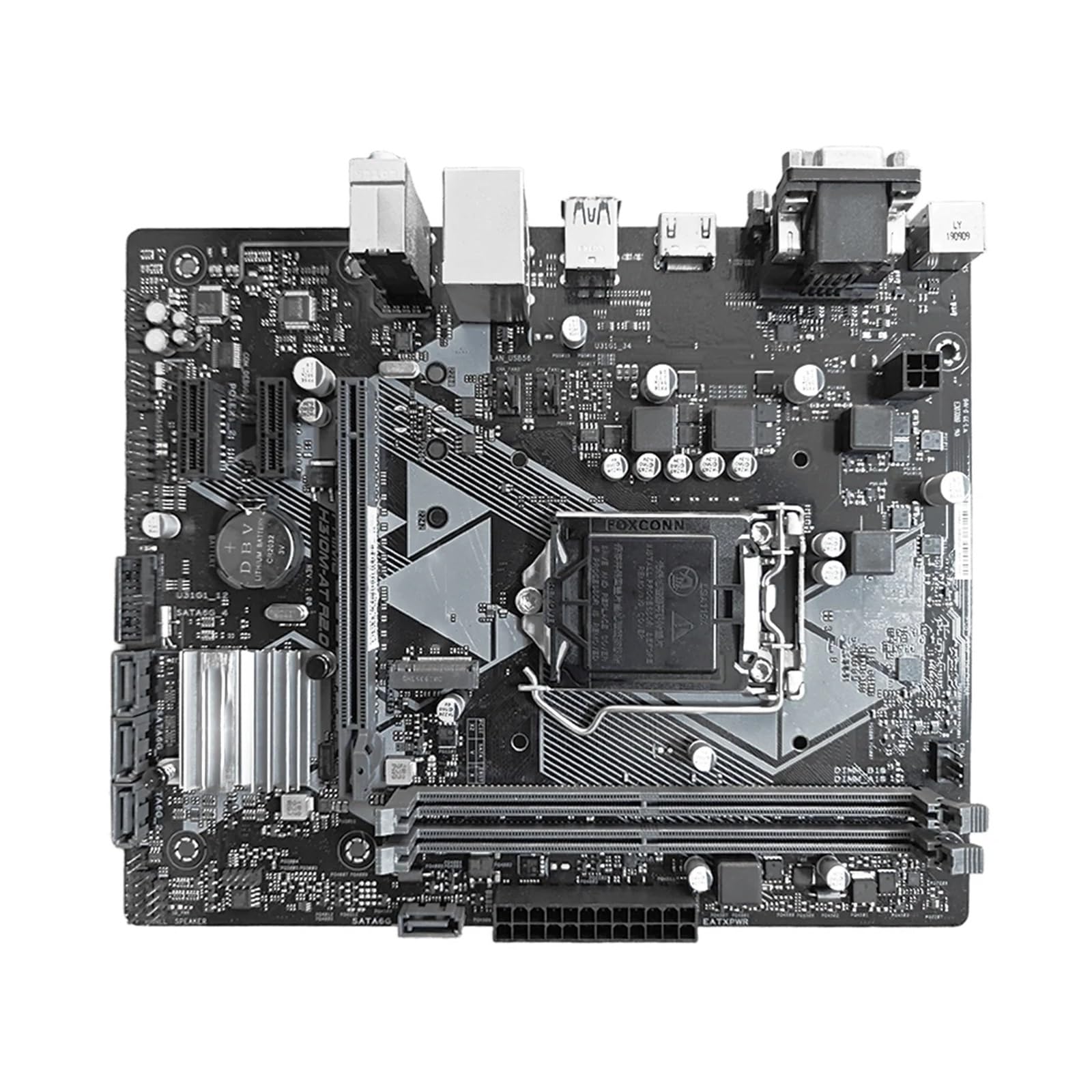 Motherboard Placa Base Fit For ASUS H310 Prime H310M-AT R2.0 LGA1151 Compatible con procesadores Core i5-9400, 8500, 9600K, i7-9700, i9-9900 de 9.ª y 8. generación, DDR4, HDMI mATX