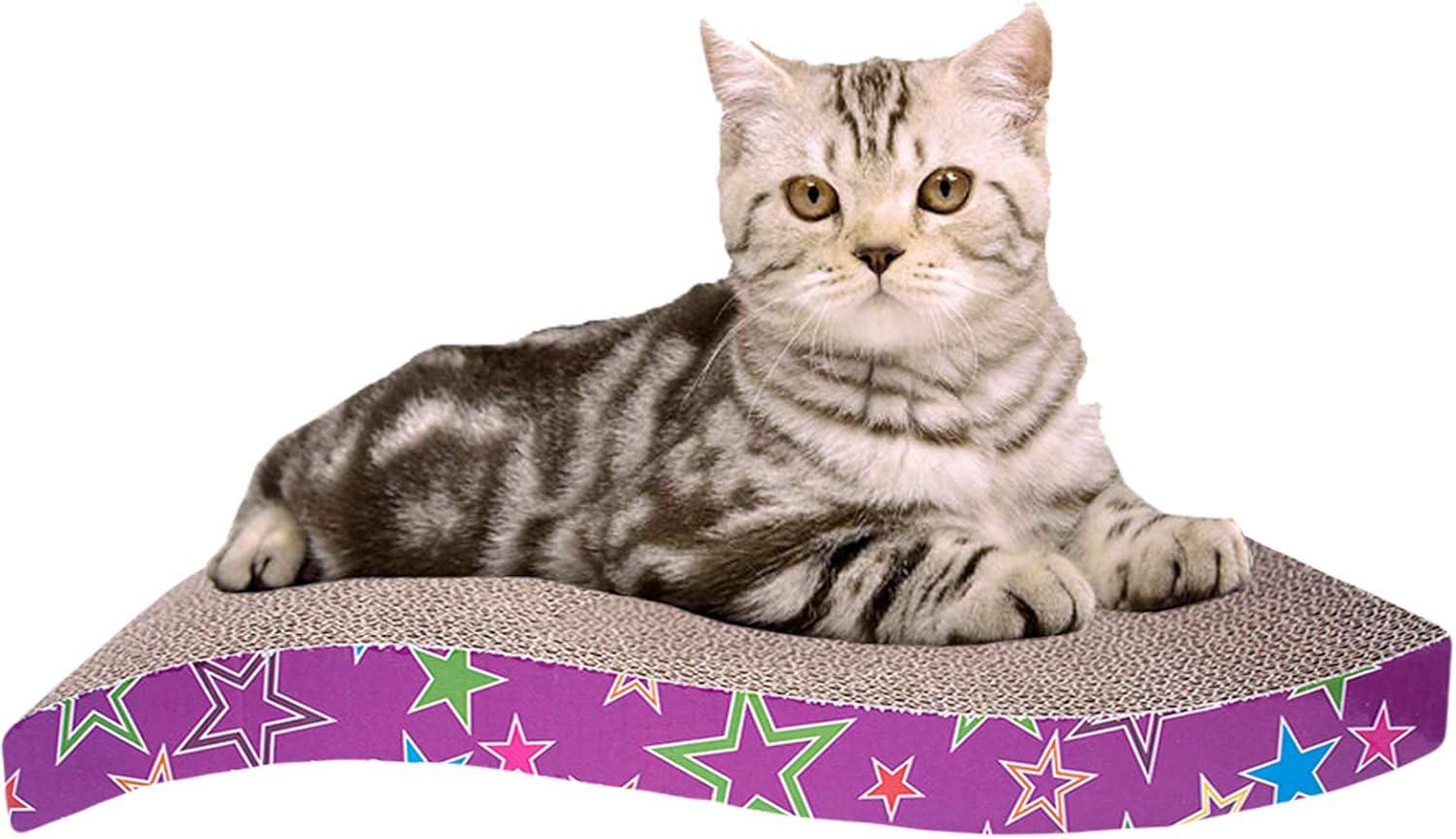 Cat Scratcher Pad with Catnip - Cat Cardboard Scratch Durable Scratching Pad Reversible : Pet Supplies