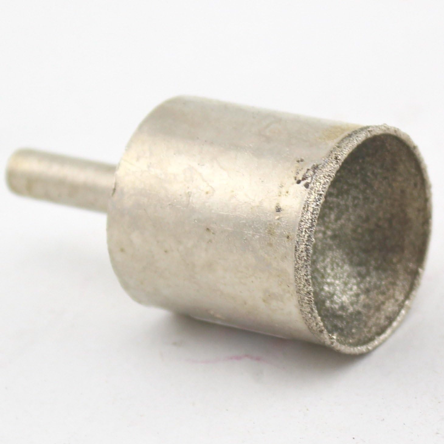 ILOVETOOL 25mm Grit 80 Diamond Grinding Bit SPHERICAL CONCAVE Head Mounted Point Jade Carving Lapidary Tools Sculpturing Bead Stone Gems