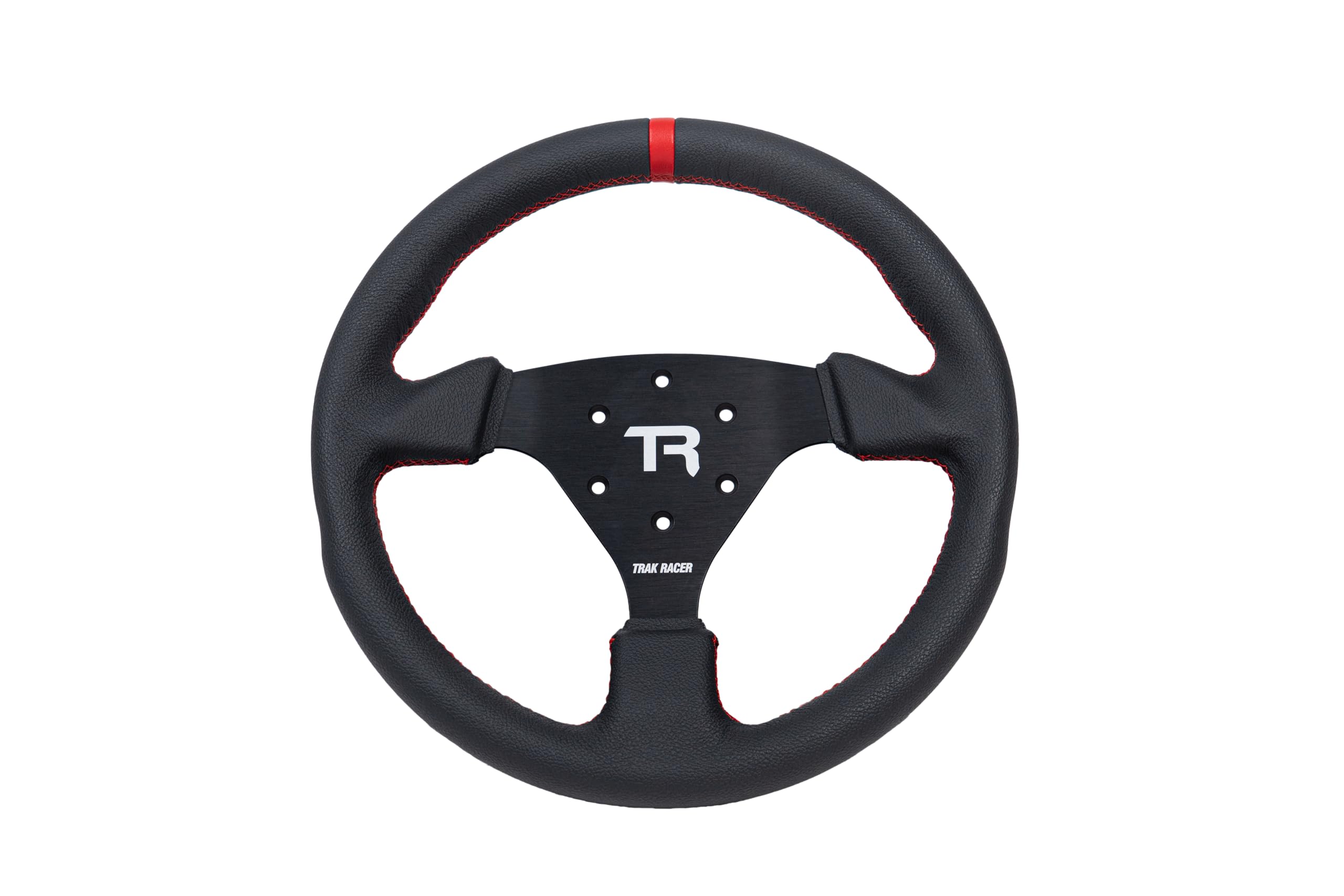 Volante Trak Racer Trak Rally Da 330 Mm, Impugnatura In Pelle Sintetica, Compatibile Con Fanatec, Cube Controls E Bulloni 6x70 E 3x50 Mm