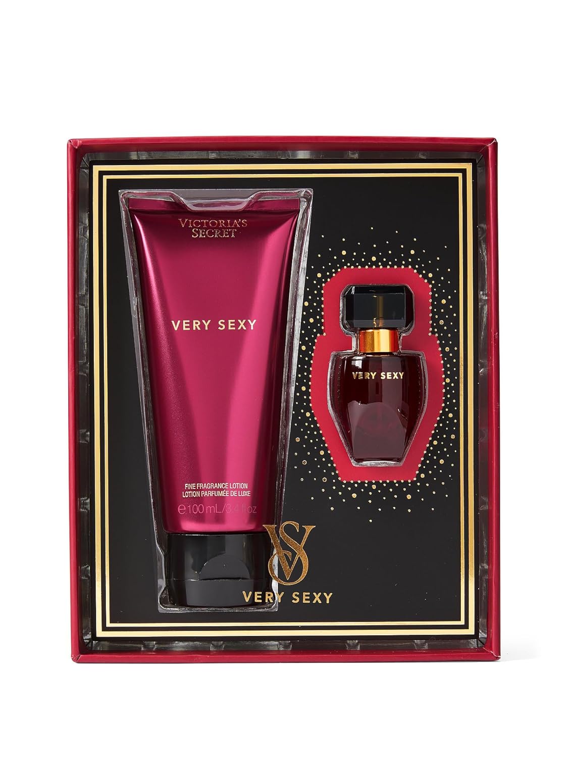 Victoria's Secret Very Sexy Mini Fragrance Duo Gift Set, Eau de Parfum & Travel Lotion - Image 3