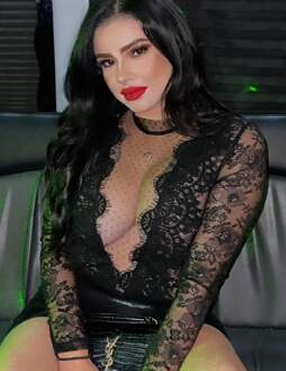 Avidlove Womens Lace Bodysuit Lingerie Teddy Going Out Turtleneck Sexy Bodysuits Top - Image 6