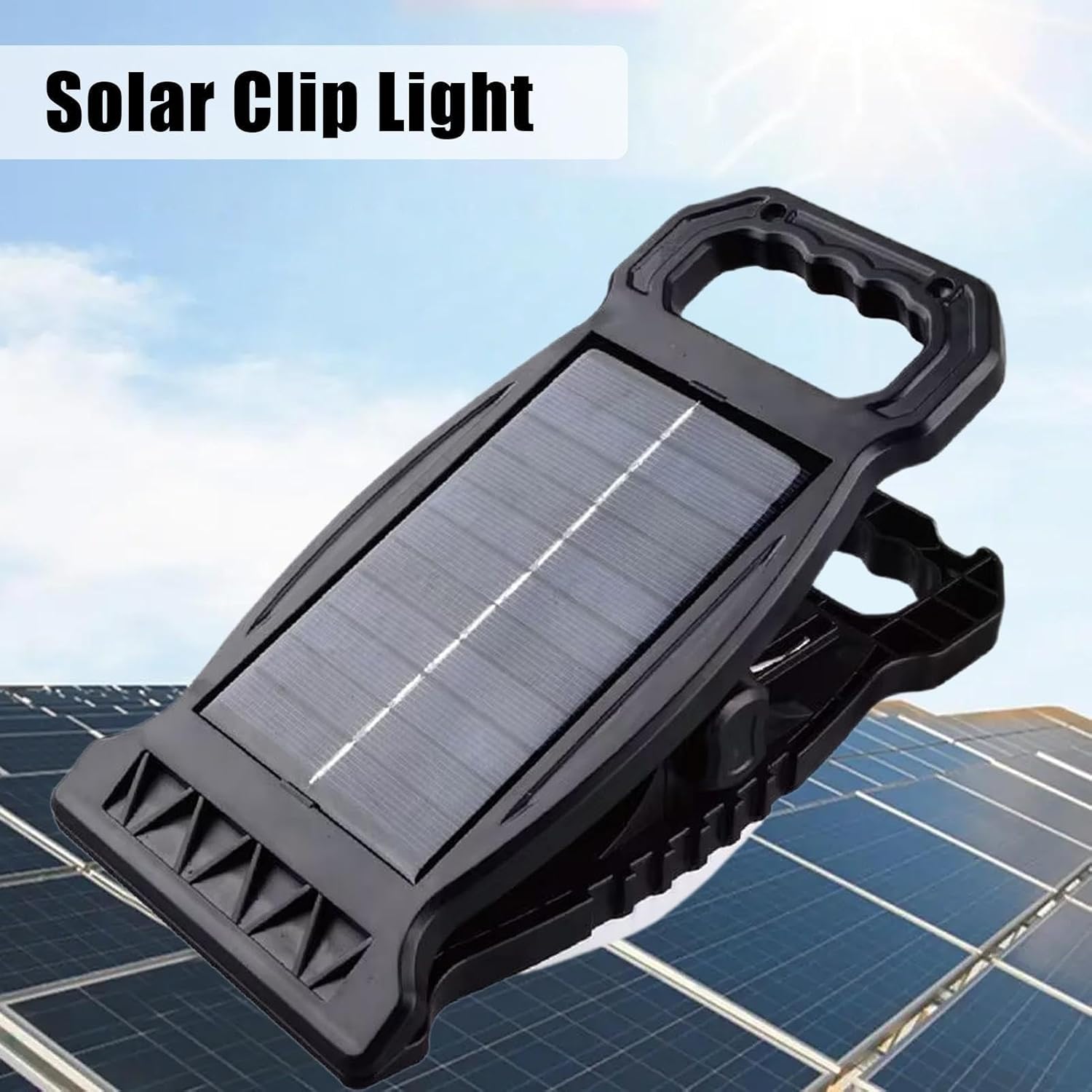 Solar Lights Outdoor Motions Sensor, LED Solar Courtyard Light, Body Sensor Solar Light, Clip, Flood Wall Lights, Landscape Lighting for Front Door Yard Garage Deck, 4.29x3.86x8.82 inches