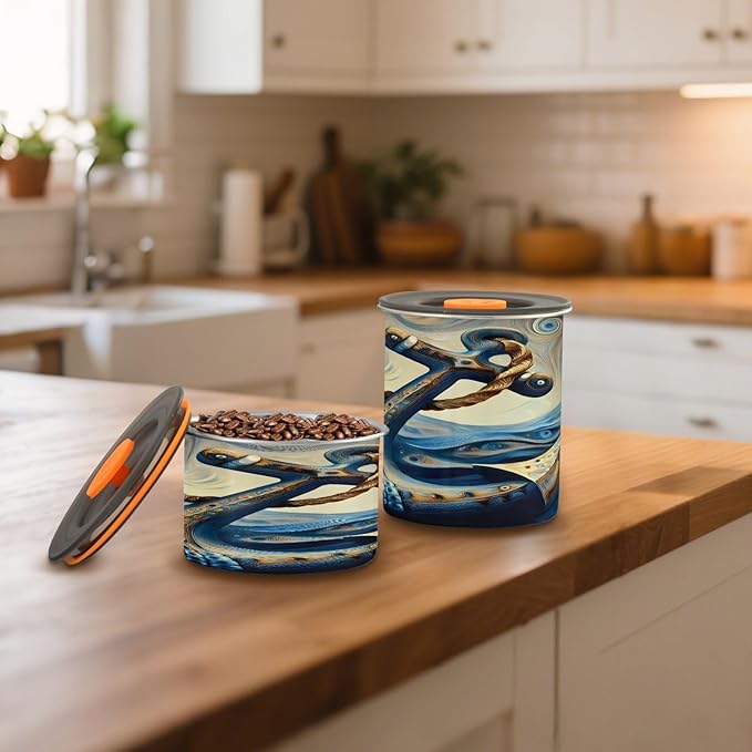 Dispensador de Alimentos ALAZA 30 oz Acero Inoxidable con Tapa miniatura 2