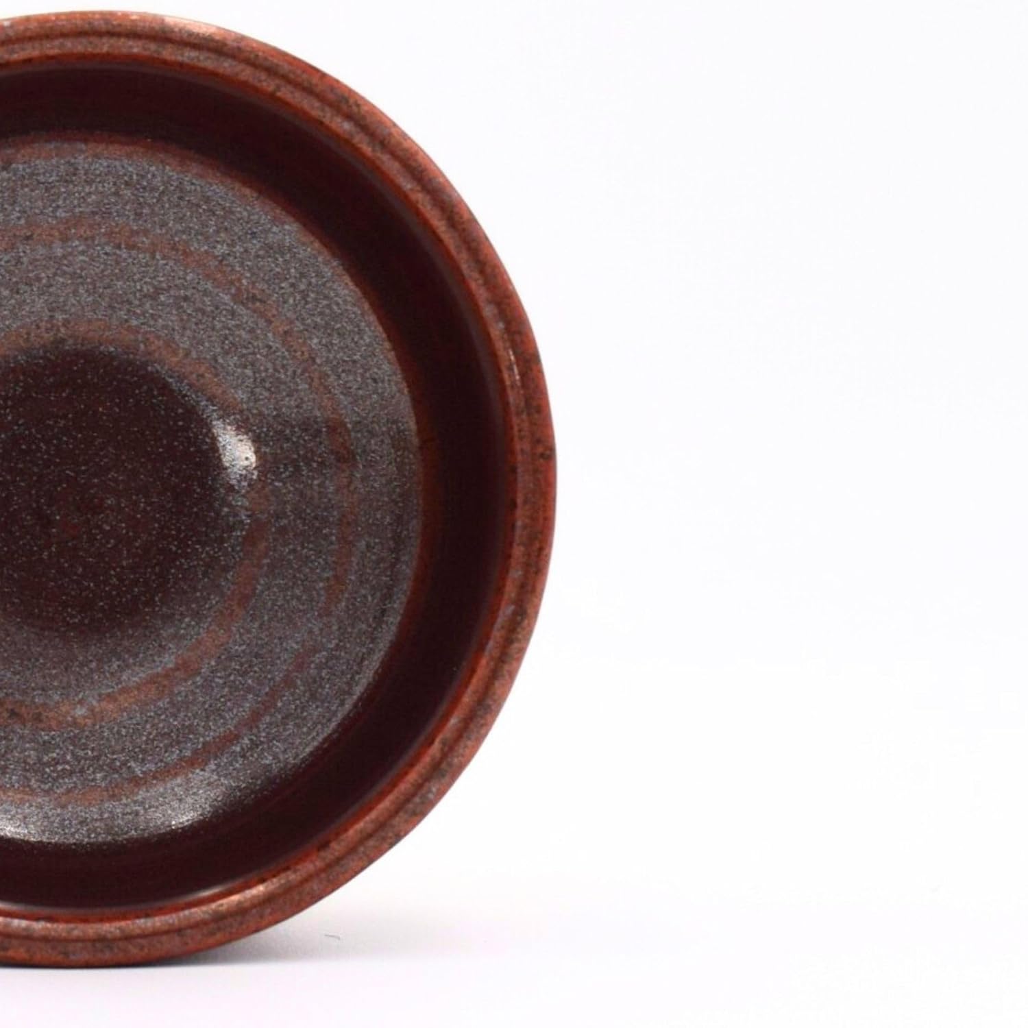 Product of Gifu Japan Ceramic Matcha Bowl, Handmade Chawan Japanese Green Tea Cup, Matcha Mixing Bowl, 400ml 13.6 oz, Brush Stroke Pattern, Red - Image 3