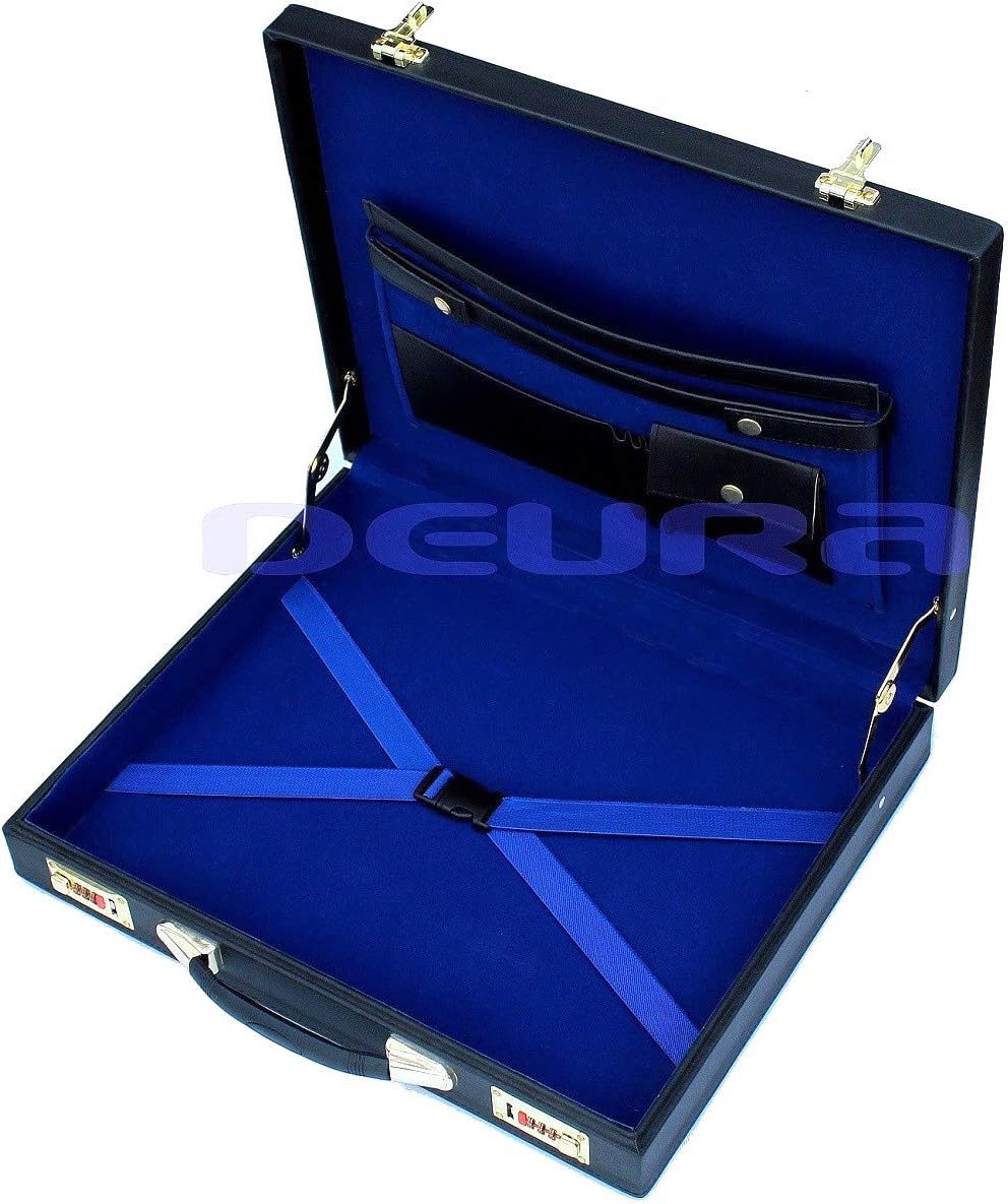 FREEMASON Layflat WM or MM Masonic Regalia APRON HARD CASE BRIEFCASE
